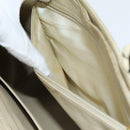 CHANEL Matelasse Chain Tote Bag Leather Beige CC Auth yk11588-26