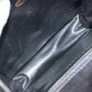 CHANEL Matelasse Turn Lock Waist bag Lamb Skin Black CC Auth yk11590-10