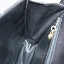 CHANEL Matelasse Turn Lock Waist bag Lamb Skin Black CC Auth yk11590-18