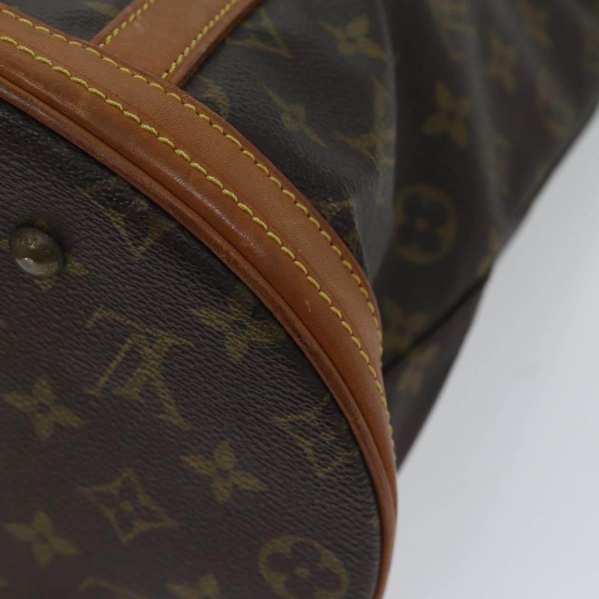 LOUIS VUITTON Monogram Bucket GM Shoulder Bag Vintage M42236 LV Auth yk11603