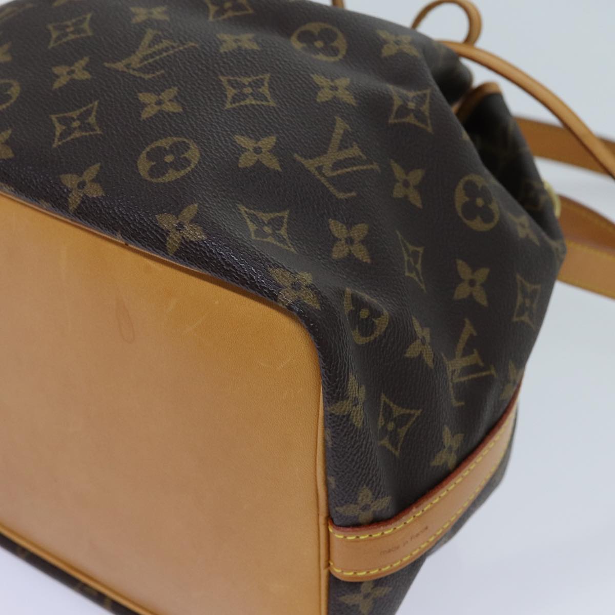 LOUIS VUITTON Monogram Petit Noe Shoulder Bag M42226 LV Auth yk11627