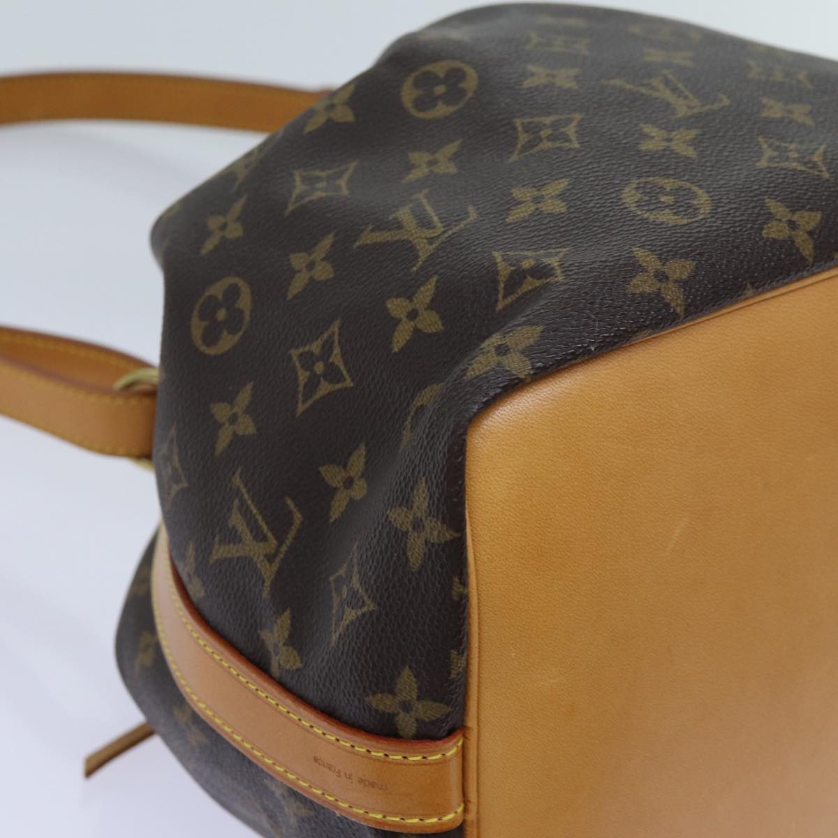 LOUIS VUITTON Monogram Petit Noe Shoulder Bag M42226 LV Auth yk11627