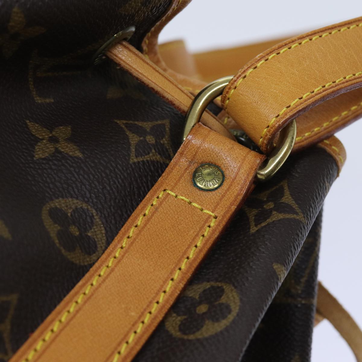 LOUIS VUITTON Monogram Petit Noe Shoulder Bag M42226 LV Auth yk11627