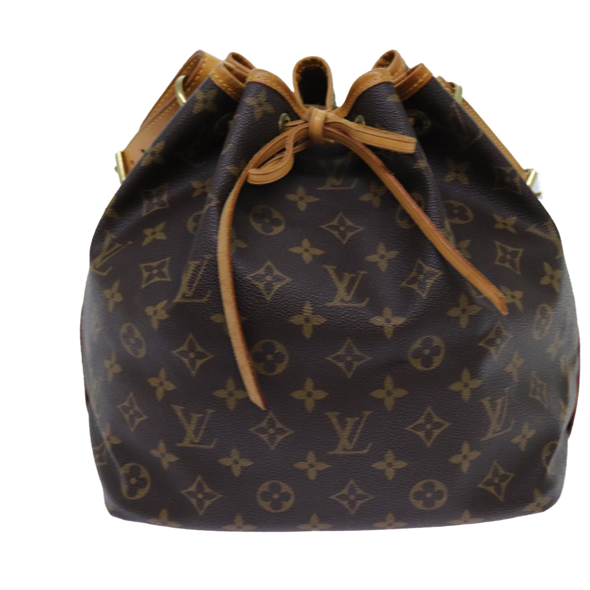 LOUIS VUITTON Monogram Petit Noe Shoulder Bag M42226 LV Auth yk11627