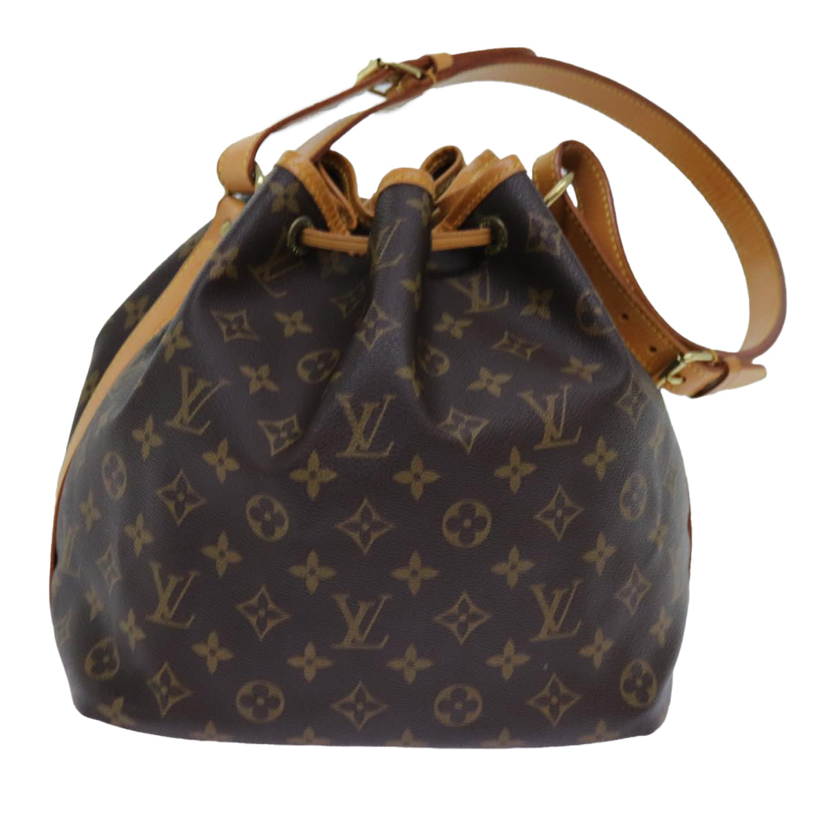 LOUIS VUITTON Monogram Petit Noe Shoulder Bag M42226 LV Auth yk11627 - 0