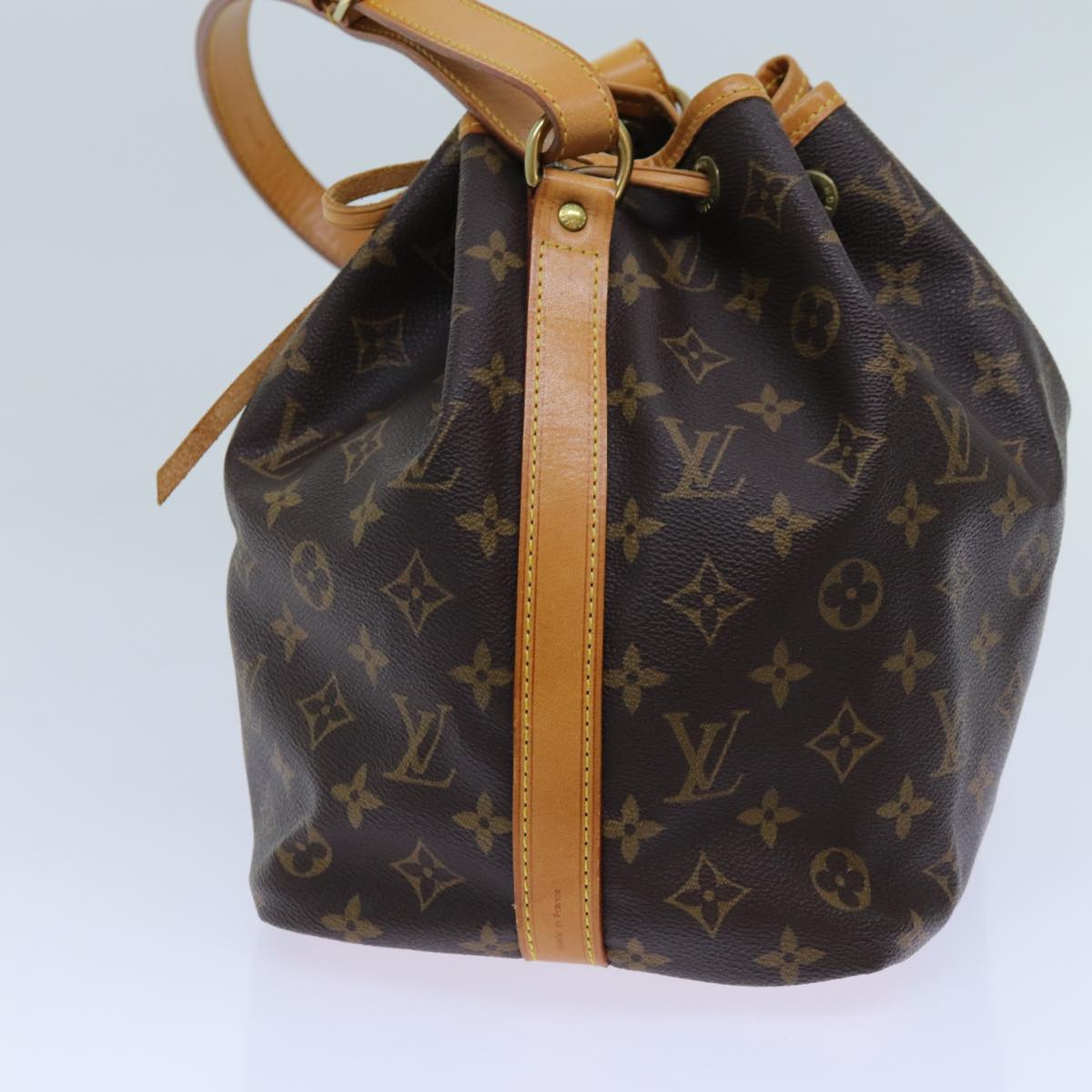 LOUIS VUITTON Monogram Petit Noe Shoulder Bag M42226 LV Auth yk11627