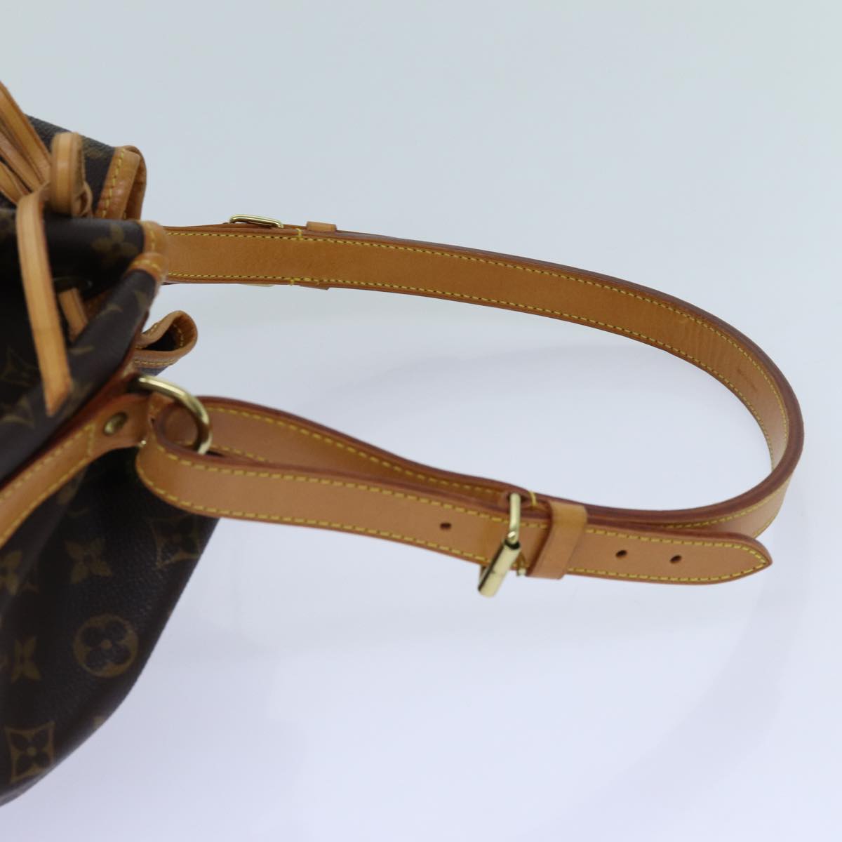 LOUIS VUITTON Monogram Petit Noe Shoulder Bag M42226 LV Auth yk11627