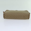 CELINE Macadam Canvas Clutch Bag Beige Auth yk11631-6
