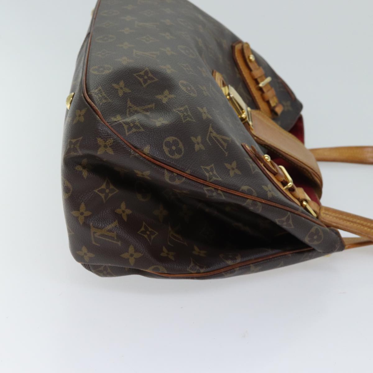 LOUIS VUITTON Monogram Greet Shoulder Bag M55210 LV Auth yk11645