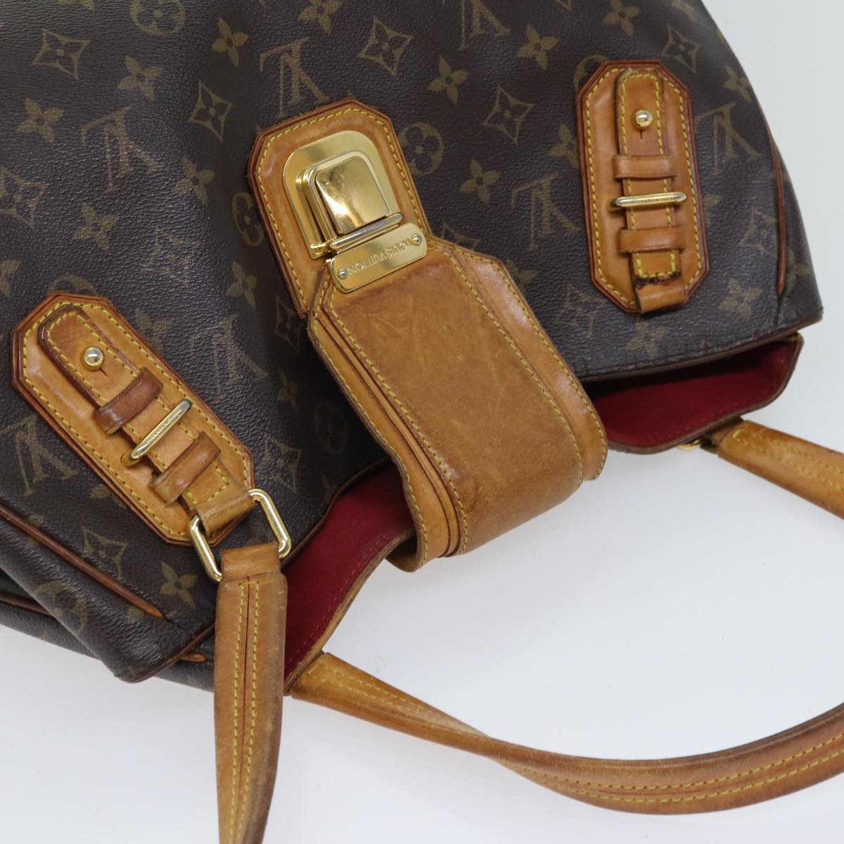 LOUIS VUITTON Monogram Greet Shoulder Bag M55210 LV Auth yk11645