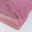 PRADA Hand Bag Nylon Pink Auth yk11651-9