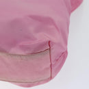 PRADA Hand Bag Nylon Pink Auth yk11651-15