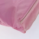 PRADA Hand Bag Nylon Pink Auth yk11651-16