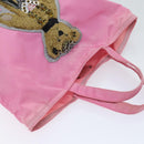 PRADA Hand Bag Nylon Pink Auth yk11651-6