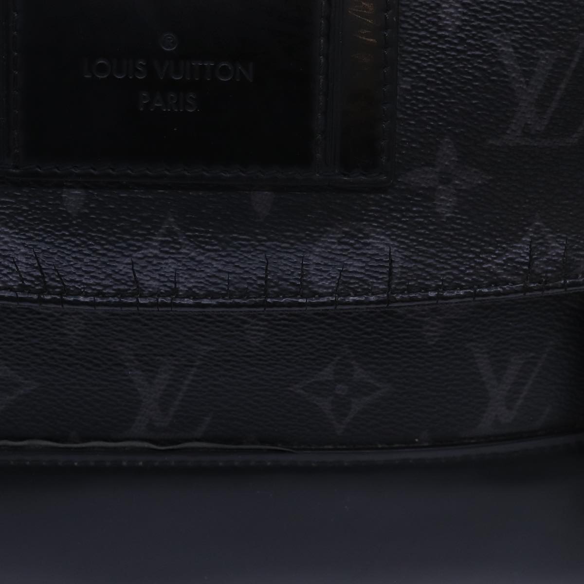 LOUIS VUITTON Monogram Eclipse Messenger Voyage PM Bag M40511 LV Auth yk11672