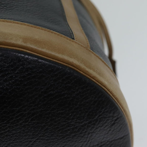 Christian Dior Schoudertas Leer Zwart Authentiek yk11682