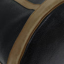 Christian Dior Shoulder Bag Leather Black Auth yk11682-10