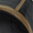 Christian Dior Shoulder Bag Leather Black Auth yk11682-15