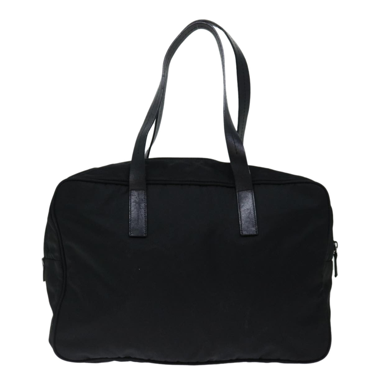PRADA Hand Bag Nylon Black Auth yk11683 - 0