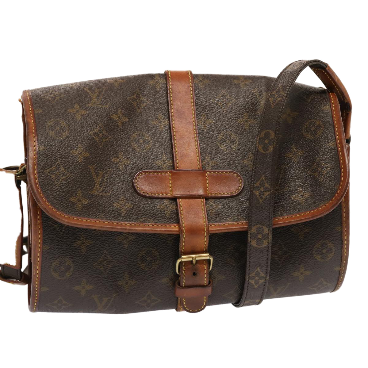 LOUIS VUITTON Monogram Marne Shoulder Bag M51369 LV Auth yk11711