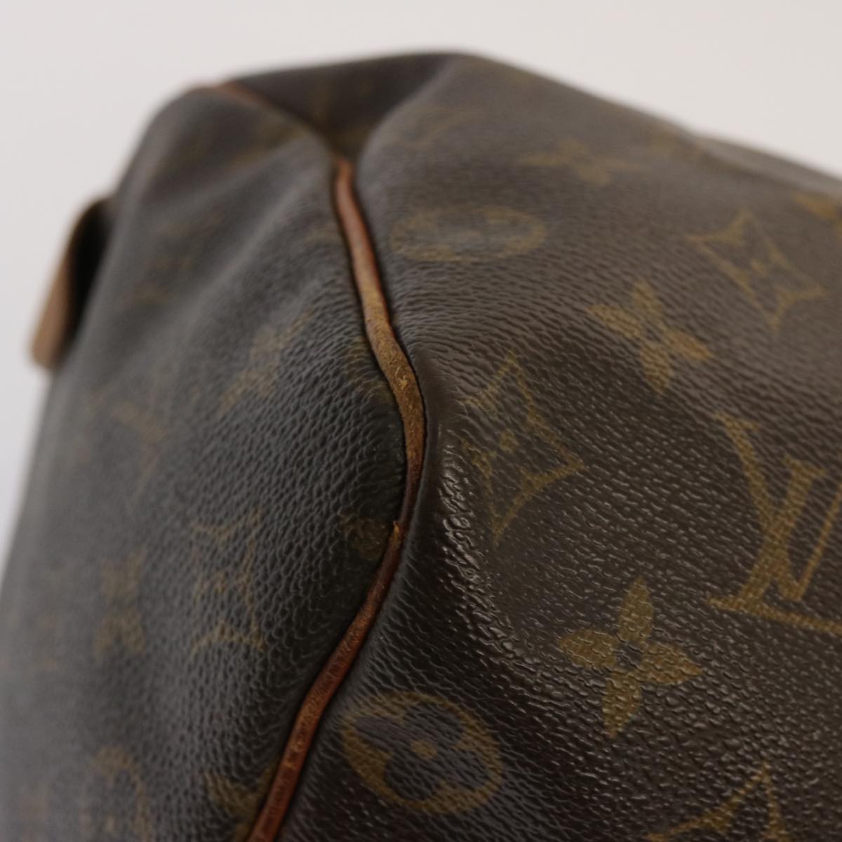 LOUIS VUITTON Monogram Speedy 25 Hand Bag M41528 LV Auth yk11716