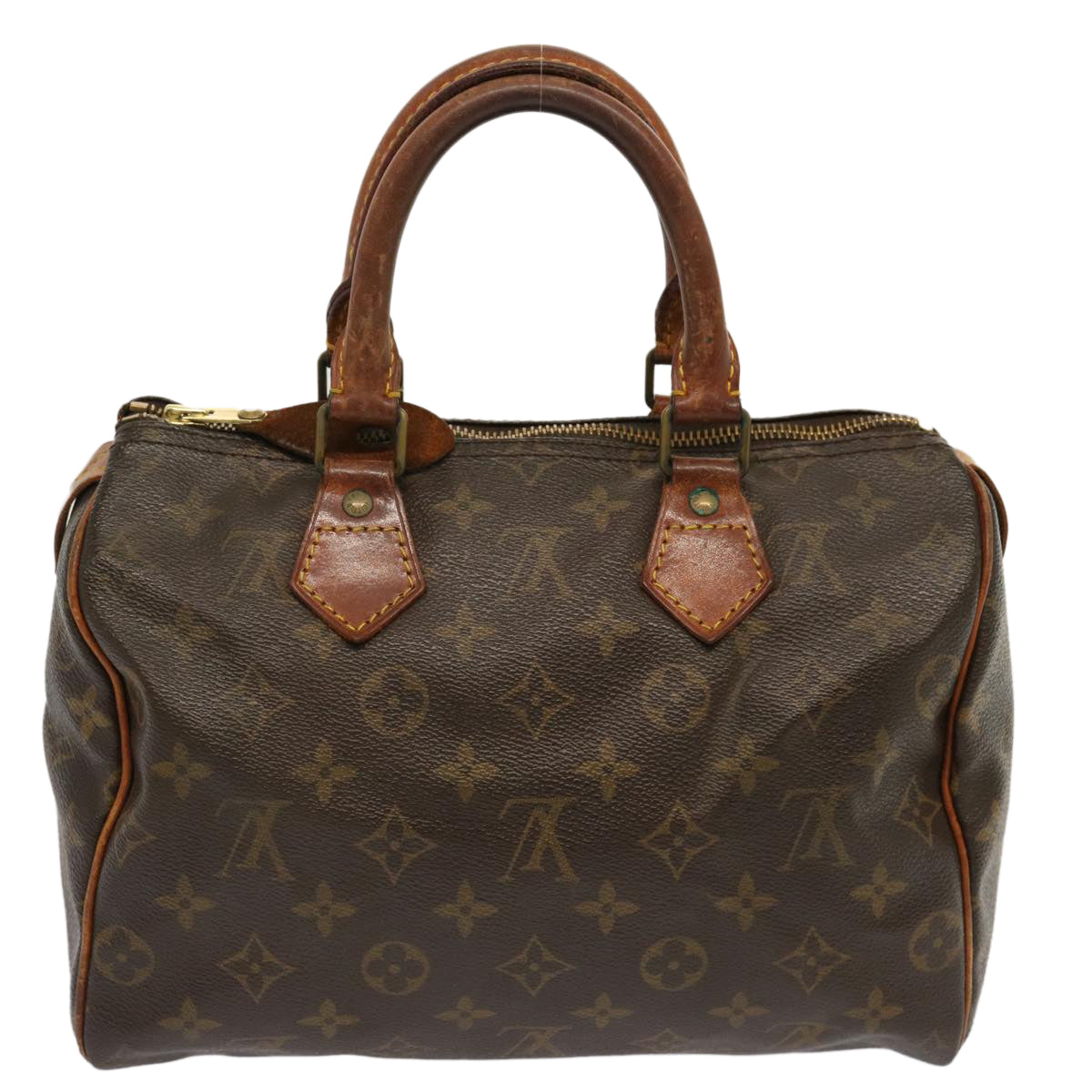 LOUIS VUITTON Monogram Speedy 25 Hand Bag M41528 LV Auth yk11716