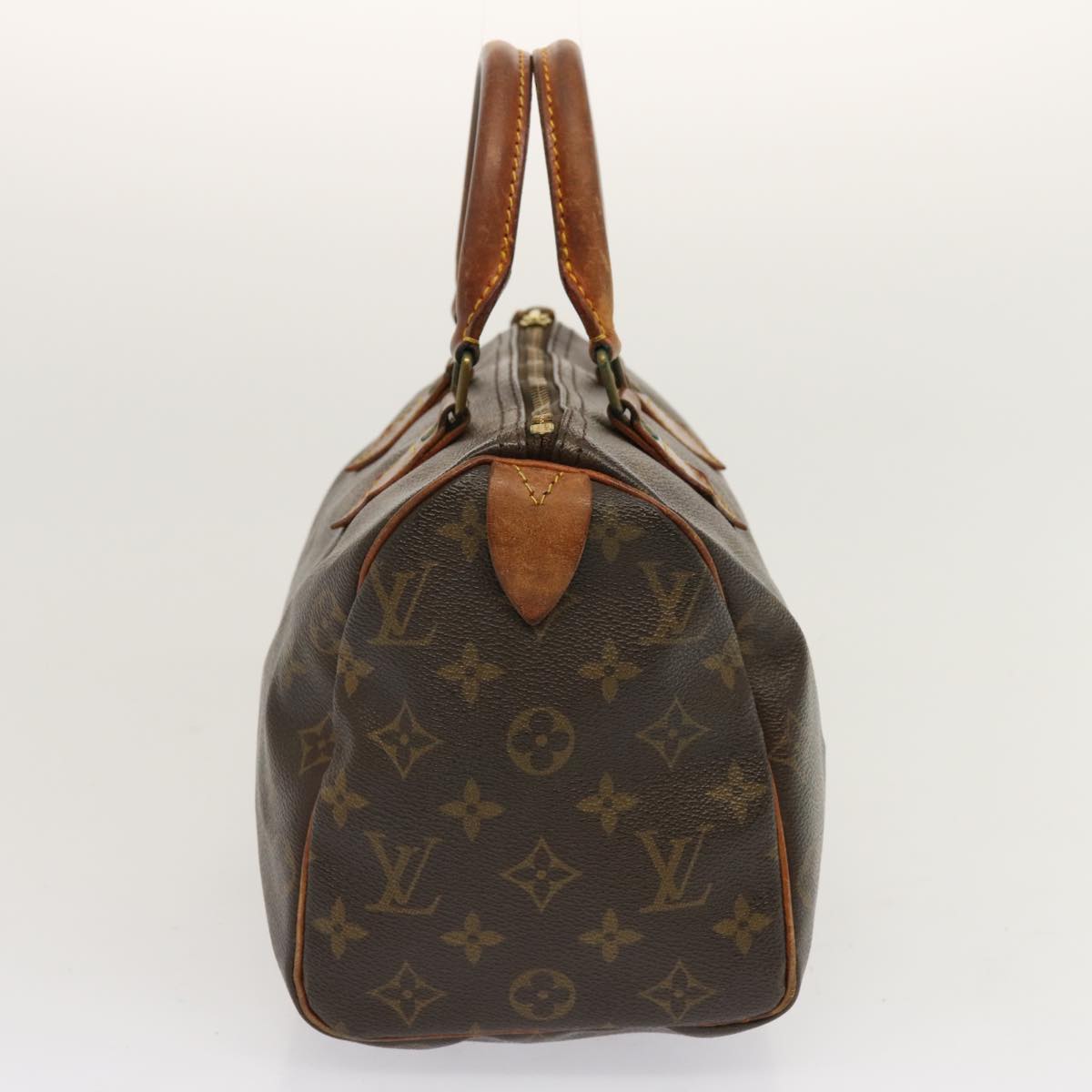 LOUIS VUITTON Monogram Speedy 25 Hand Bag M41528 LV Auth yk11716