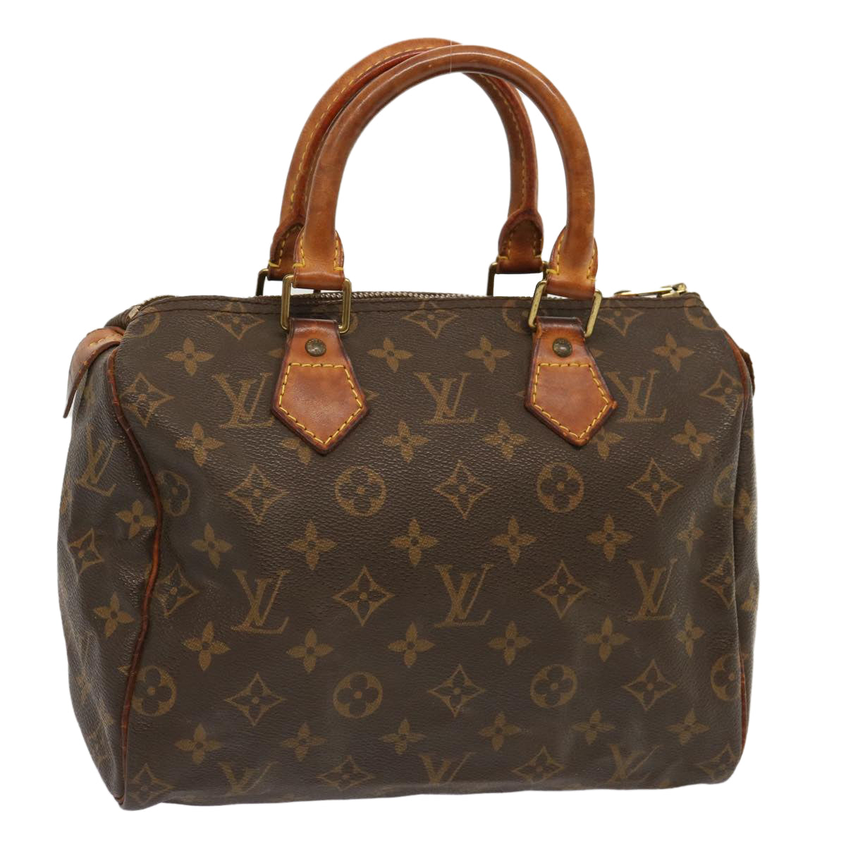 LOUIS VUITTON Monogram Speedy 25 Hand Bag M41528 LV Auth yk11721