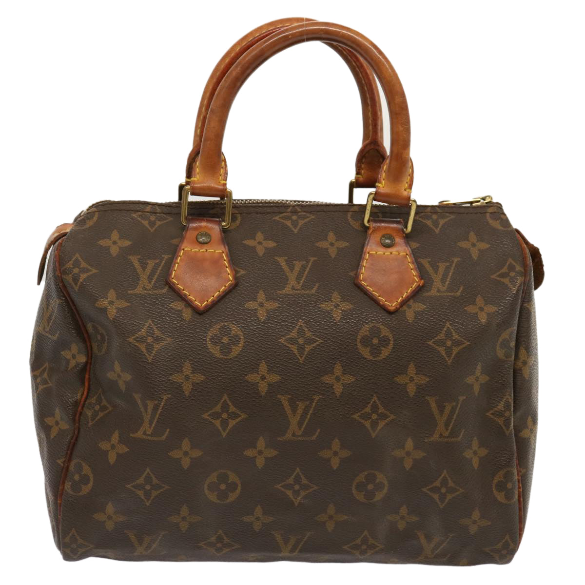 LOUIS VUITTON Monogram Speedy 25 Hand Bag M41528 LV Auth yk11721