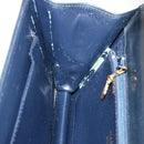 GUCCI GG Canvas Shoulder Bag Navy Black Auth yk11772-18