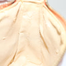 FENDI Zucchino Canvas Accessory Pouch Coated Canvas Orange Auth yk11786-21