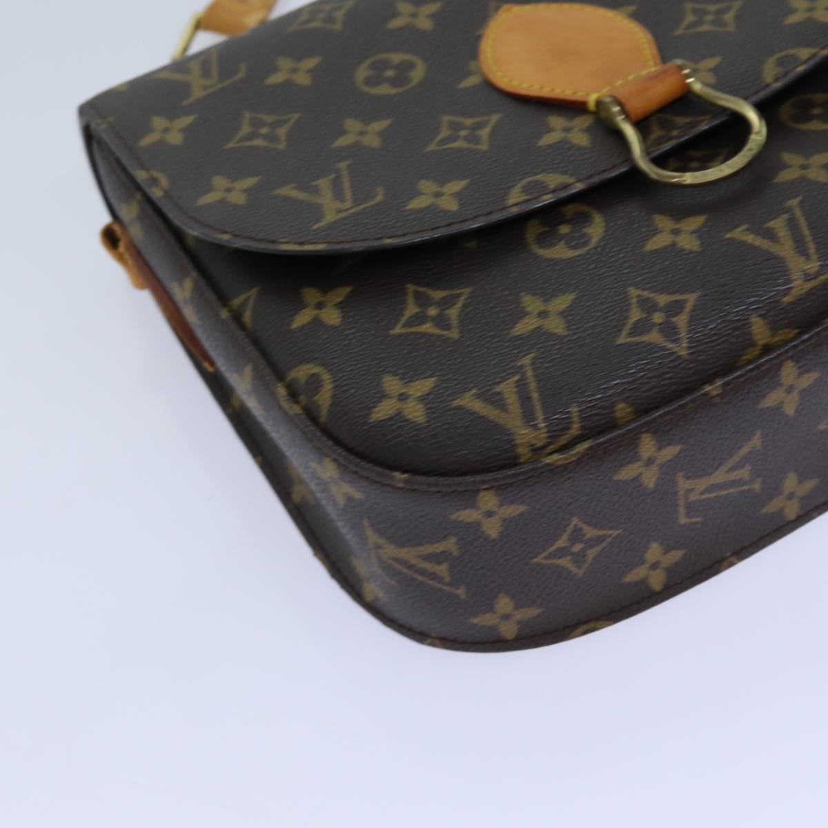 LOUIS VUITTON Monogram Saint Cloud GM Shoulder Bag M51242 LV Auth yk11794