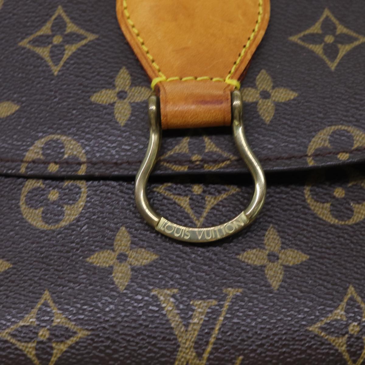 LOUIS VUITTON Monogram Saint Cloud GM Shoulder Bag M51242 LV Auth yk11794