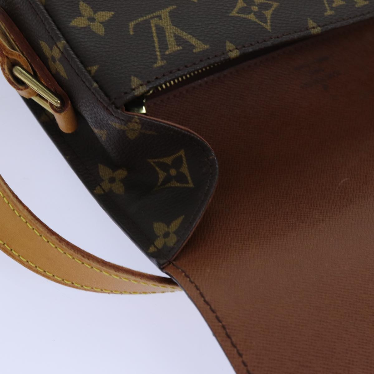 LOUIS VUITTON Monogram Saint Cloud GM Shoulder Bag M51242 LV Auth yk11794