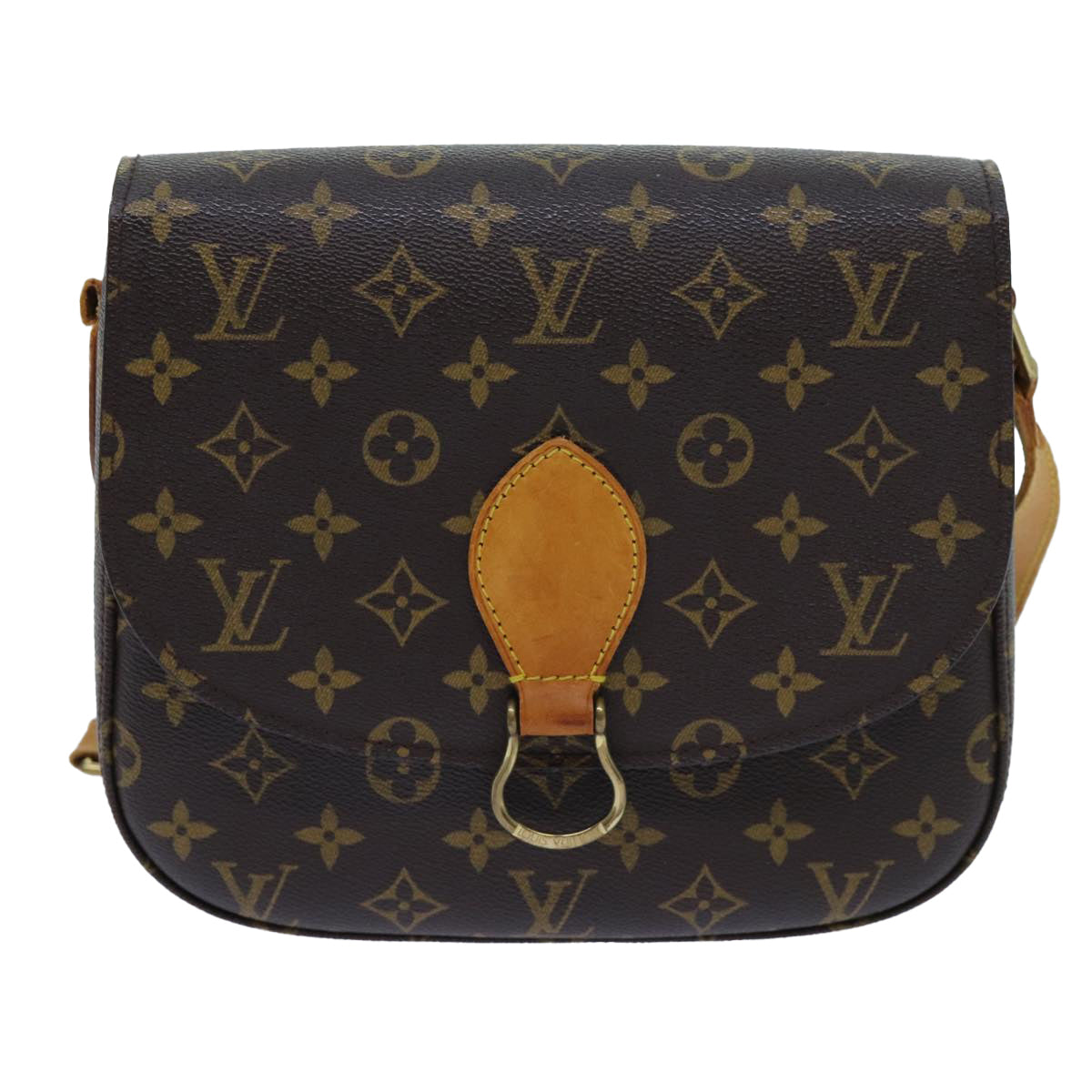 LOUIS VUITTON Monogram Saint Cloud GM Shoulder Bag M51242 LV Auth yk11794