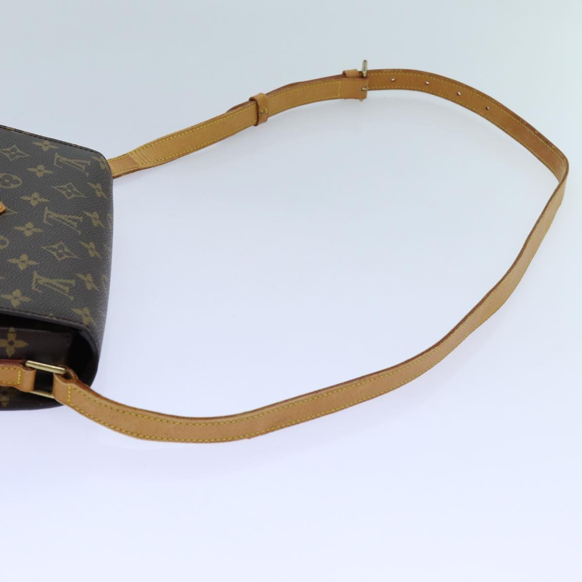 LOUIS VUITTON Monogram Saint Cloud GM Shoulder Bag M51242 LV Auth yk11794