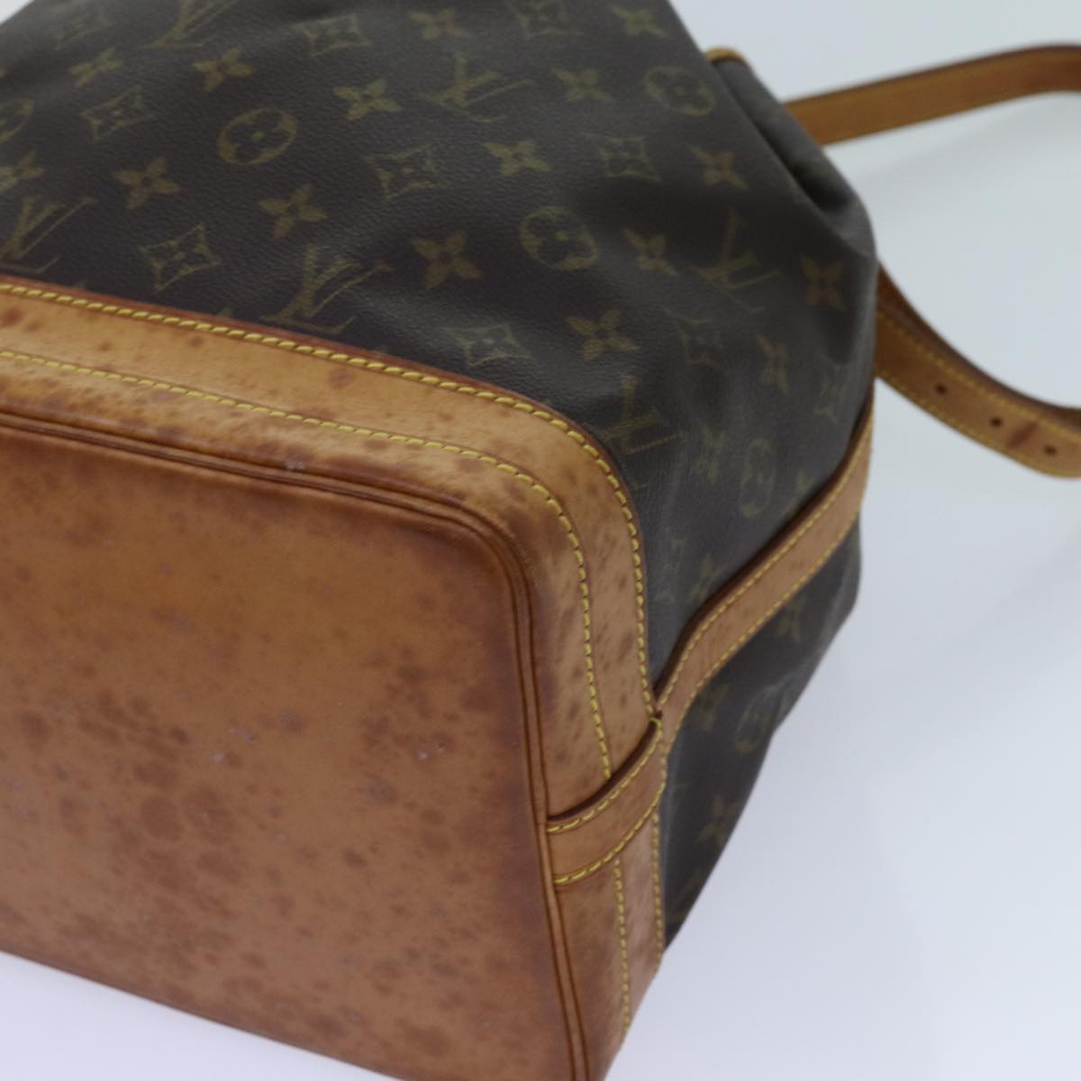 LOUIS VUITTON Monogram Noe Shoulder Bag M42224 LV Auth yk11798