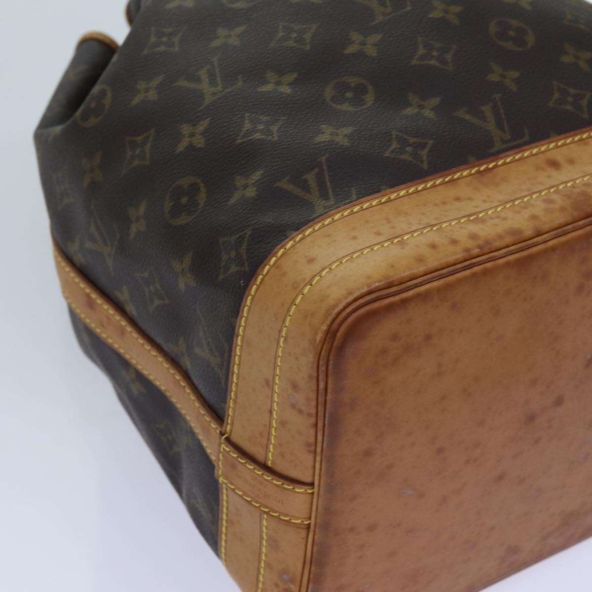 LOUIS VUITTON Monogram Noe Shoulder Bag M42224 LV Auth yk11798