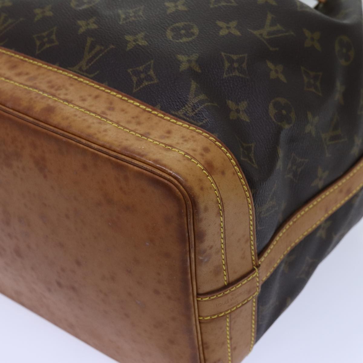 LOUIS VUITTON Monogram Noe Shoulder Bag M42224 LV Auth yk11798