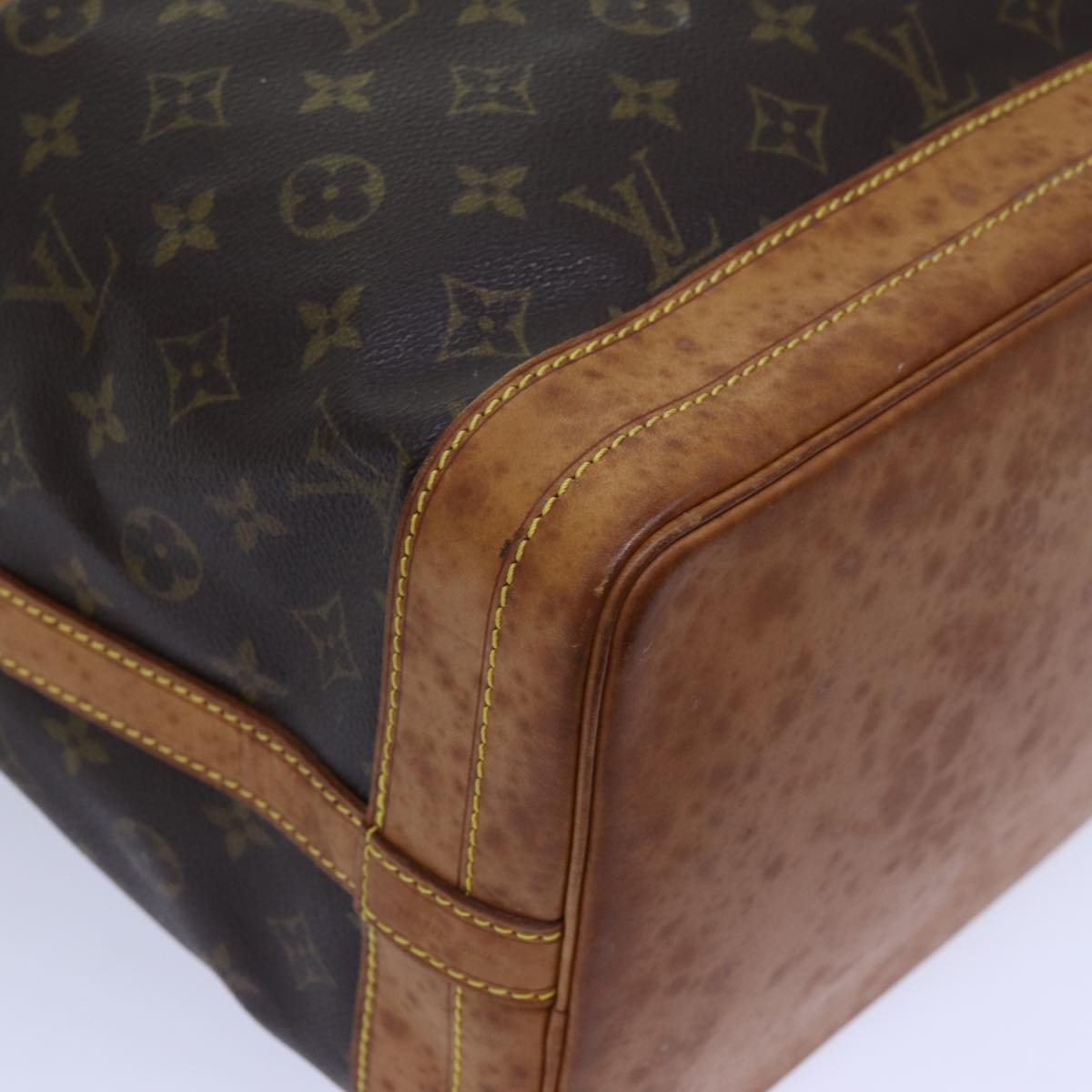 LOUIS VUITTON Monogram Noe Shoulder Bag M42224 LV Auth yk11798