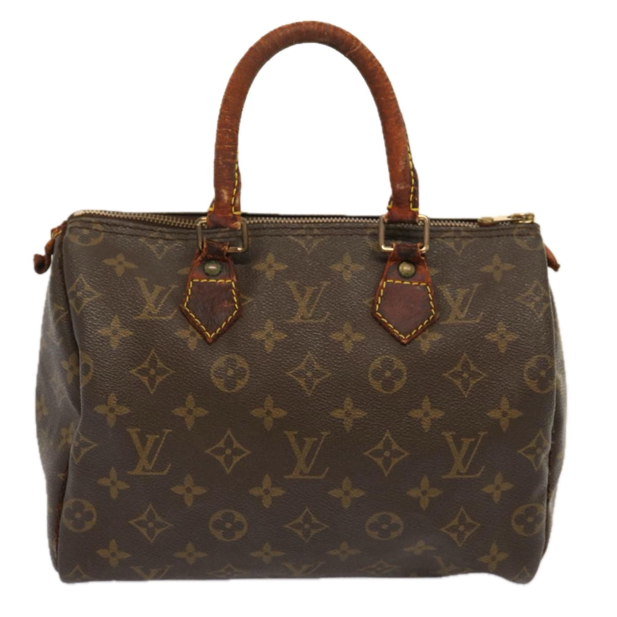 LOUIS VUITTON Monogram Speedy 25 Hand Bag M41528 LV Auth yk11801