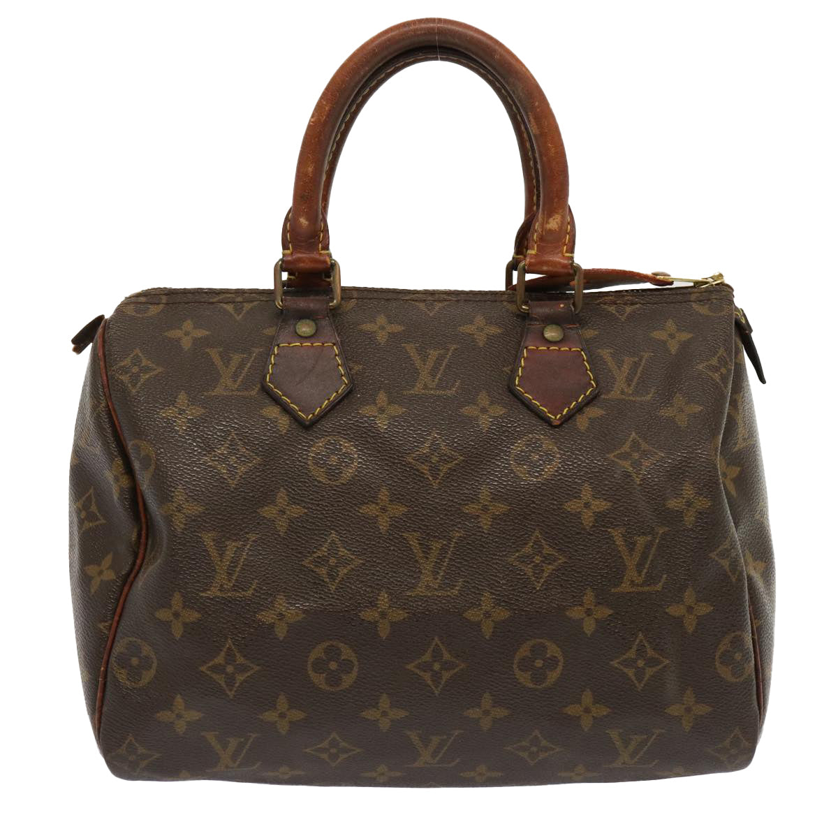 LOUIS VUITTON Monogram Speedy 25 Hand Bag M41528 LV Auth yk11805