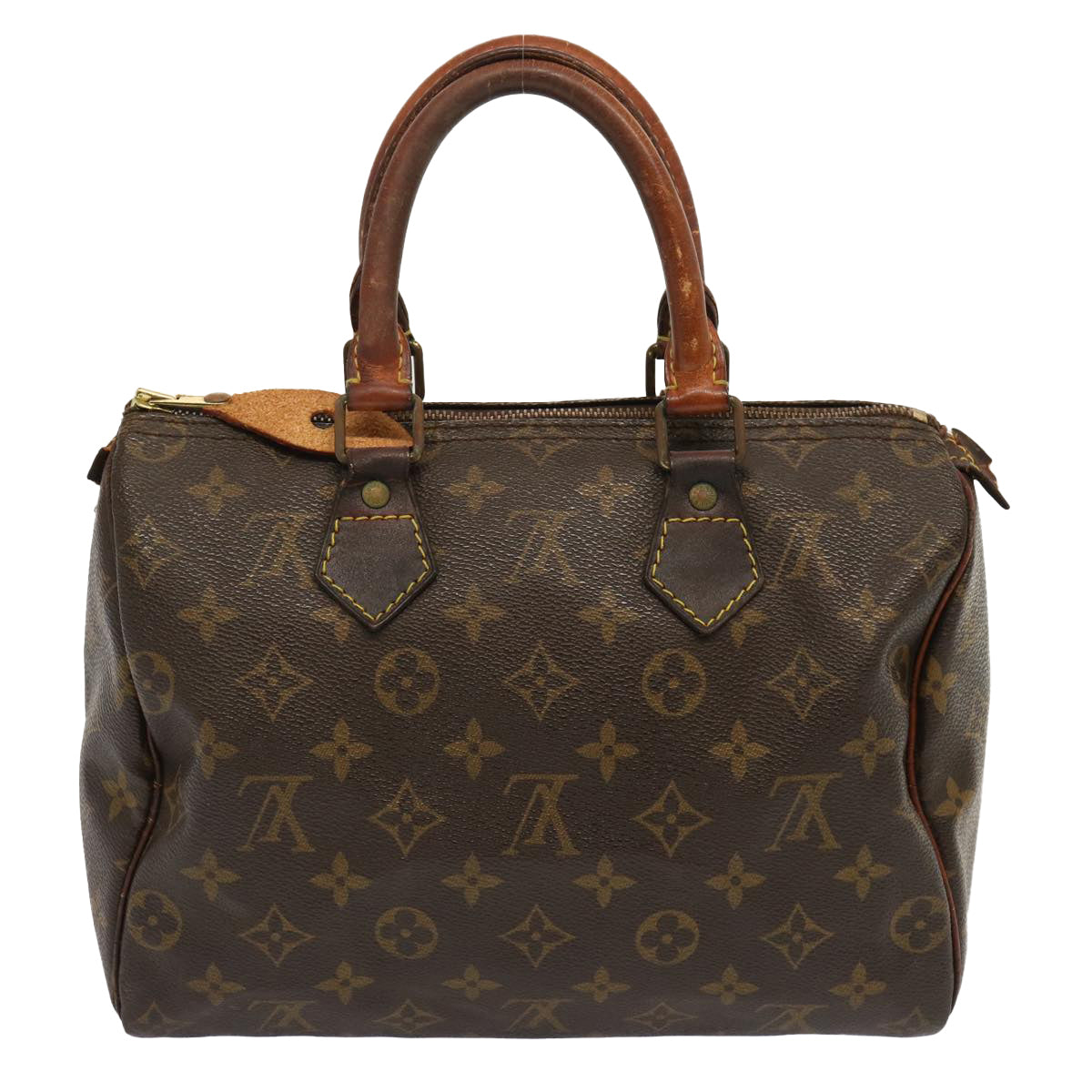 LOUIS VUITTON Monogram Speedy 25 Hand Bag M41528 LV Auth yk11805 - 0