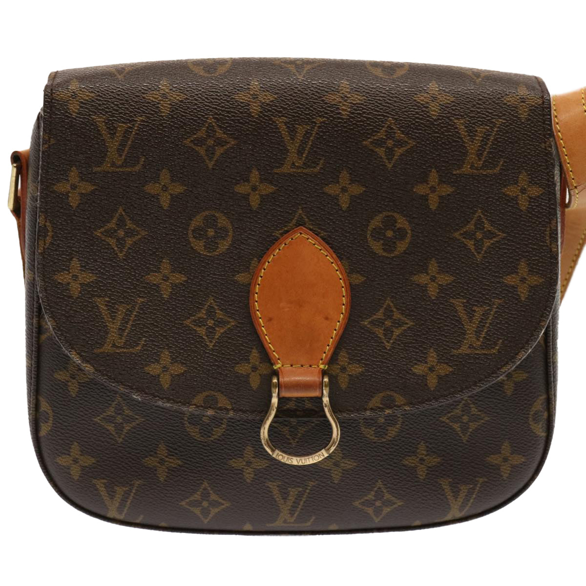 LOUIS VUITTON Monogram Saint Cloud GM Shoulder Bag M51242 LV Auth yk11814