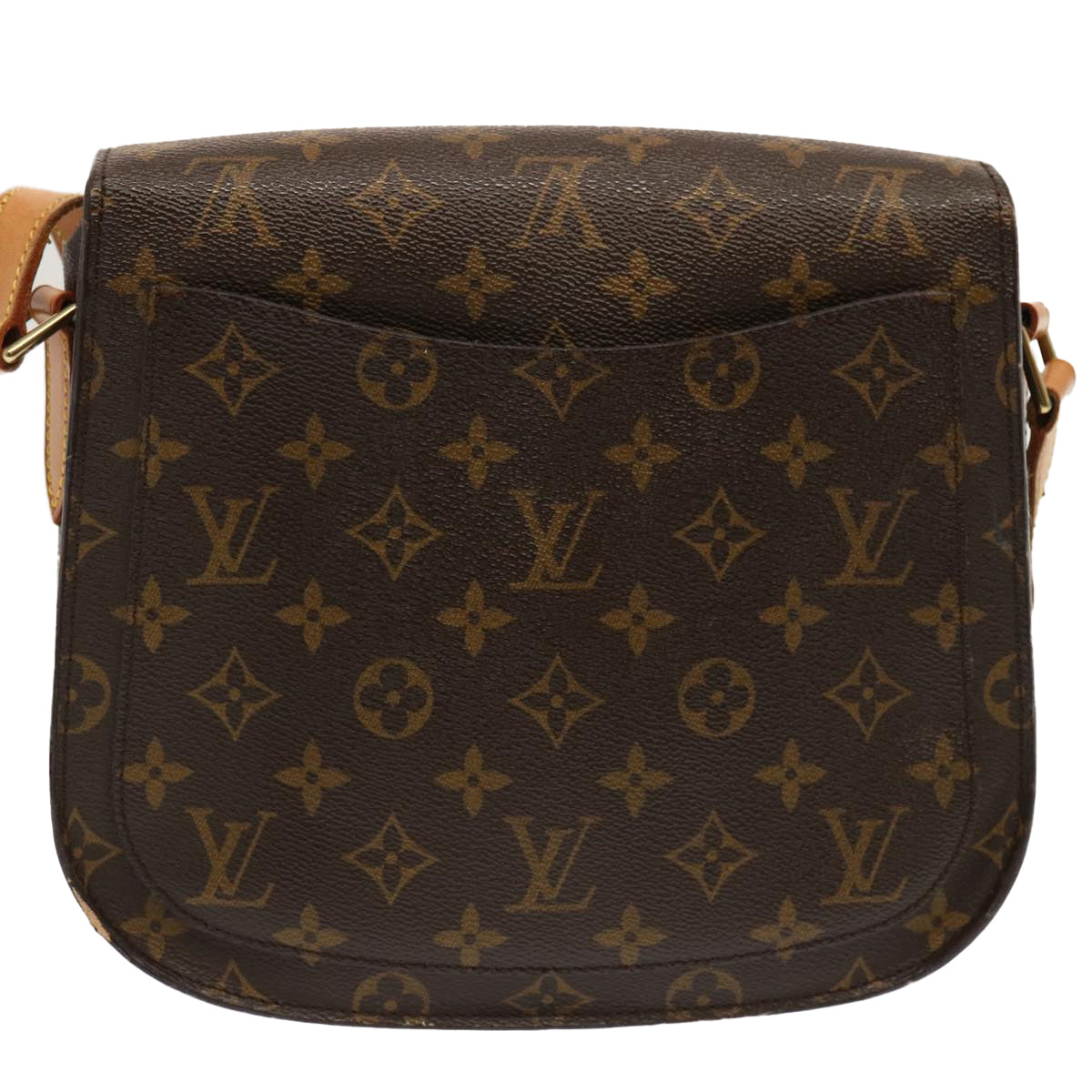 LOUIS VUITTON Monogram Saint Cloud GM Shoulder Bag M51242 LV Auth yk11814