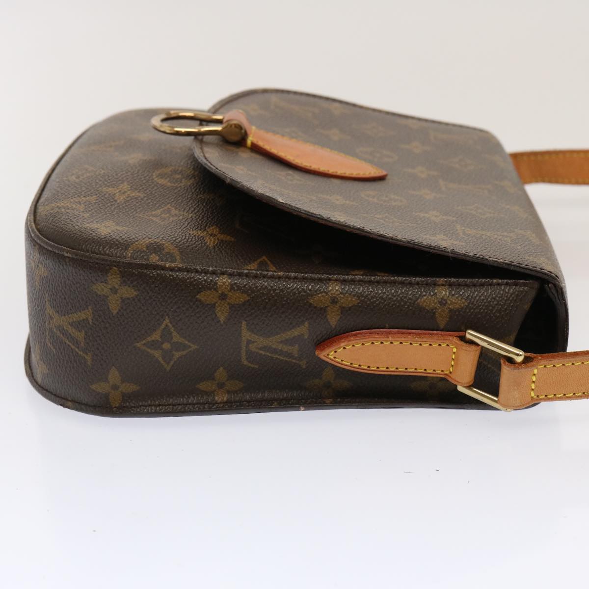 LOUIS VUITTON Monogram Saint Cloud GM Shoulder Bag M51242 LV Auth yk11814