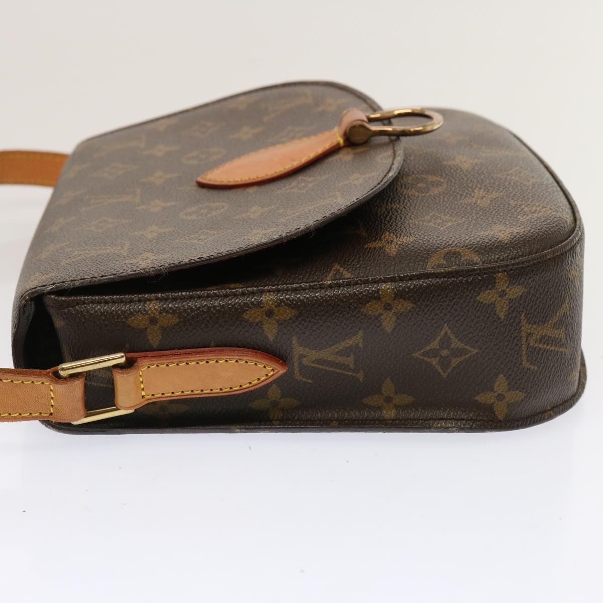 LOUIS VUITTON Monogram Saint Cloud GM Shoulder Bag M51242 LV Auth yk11814