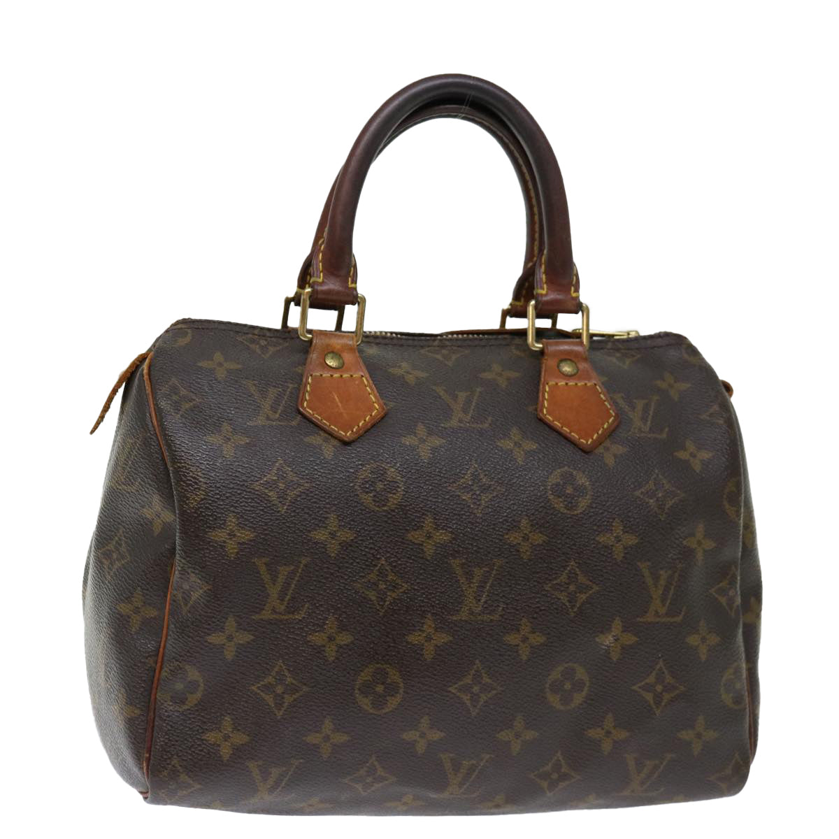 LOUIS VUITTON Monogram Speedy 25 Hand Bag M41528 LV Auth yk11818