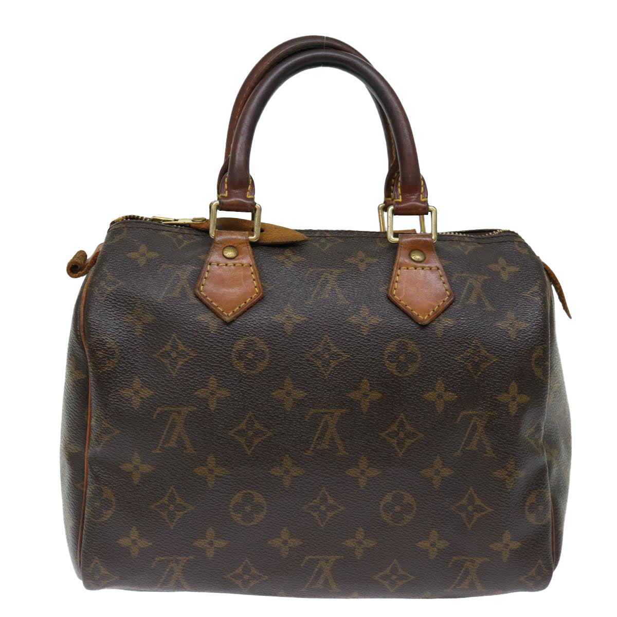 LOUIS VUITTON Monogram Speedy 25 Hand Bag M41528 LV Auth yk11818