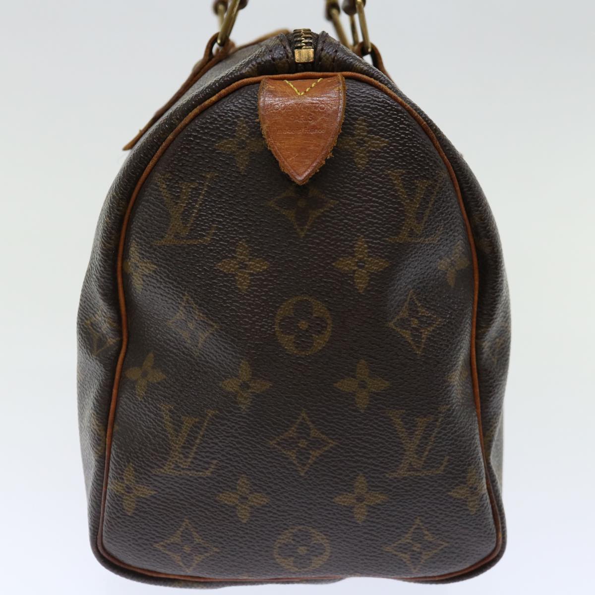 LOUIS VUITTON Monogram Speedy 25 Hand Bag M41528 LV Auth yk11818